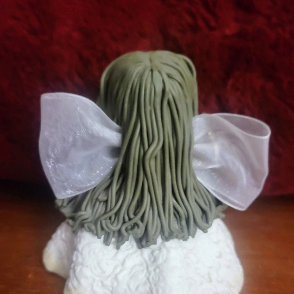 Vtg 3 Angels of Friendship Collection Textured Detailed Hand-painted Figurines - Picture 14 of 15